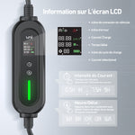 uni Typ 2 Ladekabel 3,68 kW, einphasig | 6-16A