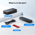 HDMI-schakelaar 3 in 1 met afstandsbediening  | 4K@60Hz