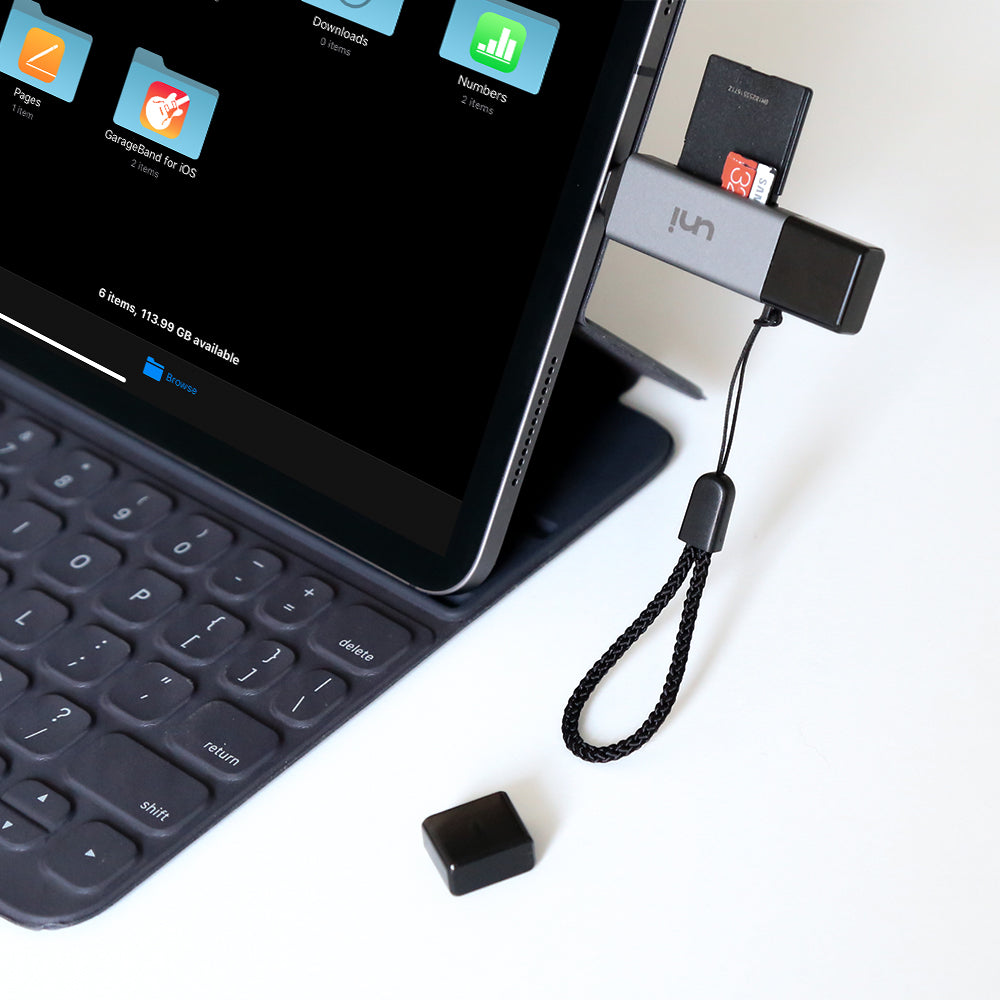 SD Card Adapter works with USB-C port on iPad Pro 2018