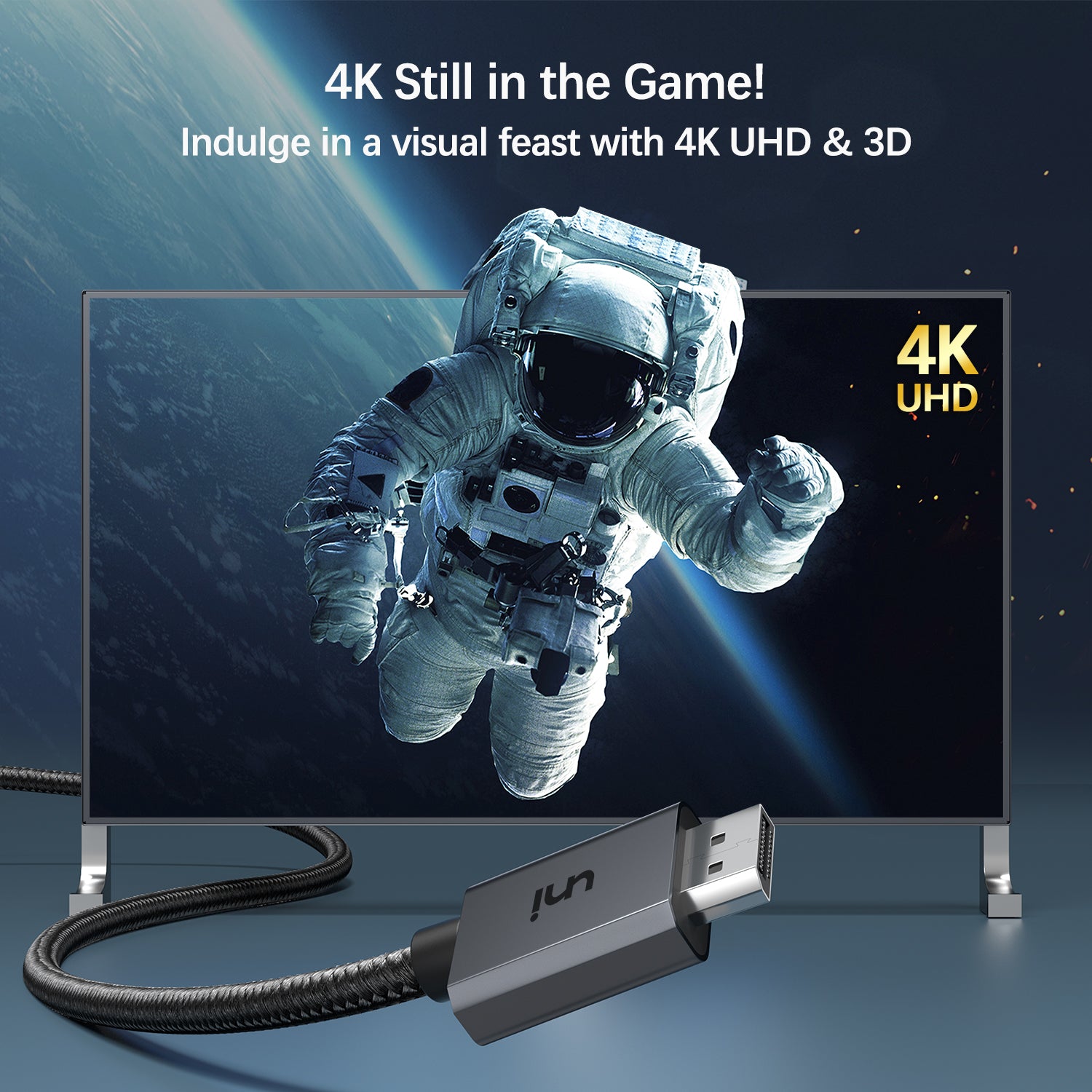 DisplayPort naar HDMI-kabel 4K bij 30 Hz | WEERGAVE