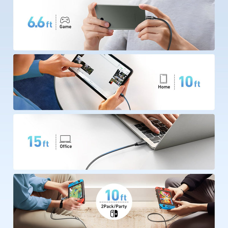 Cable USB-C a USB-C Carga rápida de 100W | ILIMITADO