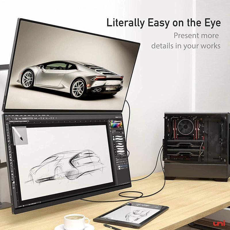 Ideal for games, consoles, live streaming, and graphic design. 21.6Gbit/s bandwidth and 17.28 Gbit/s maximum data rate, provide smooth and fast digital transmission. 