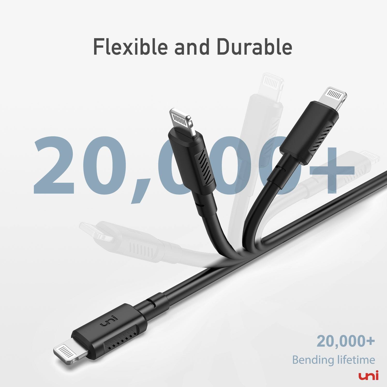 Durable USB-C to Lightning Cable | uni