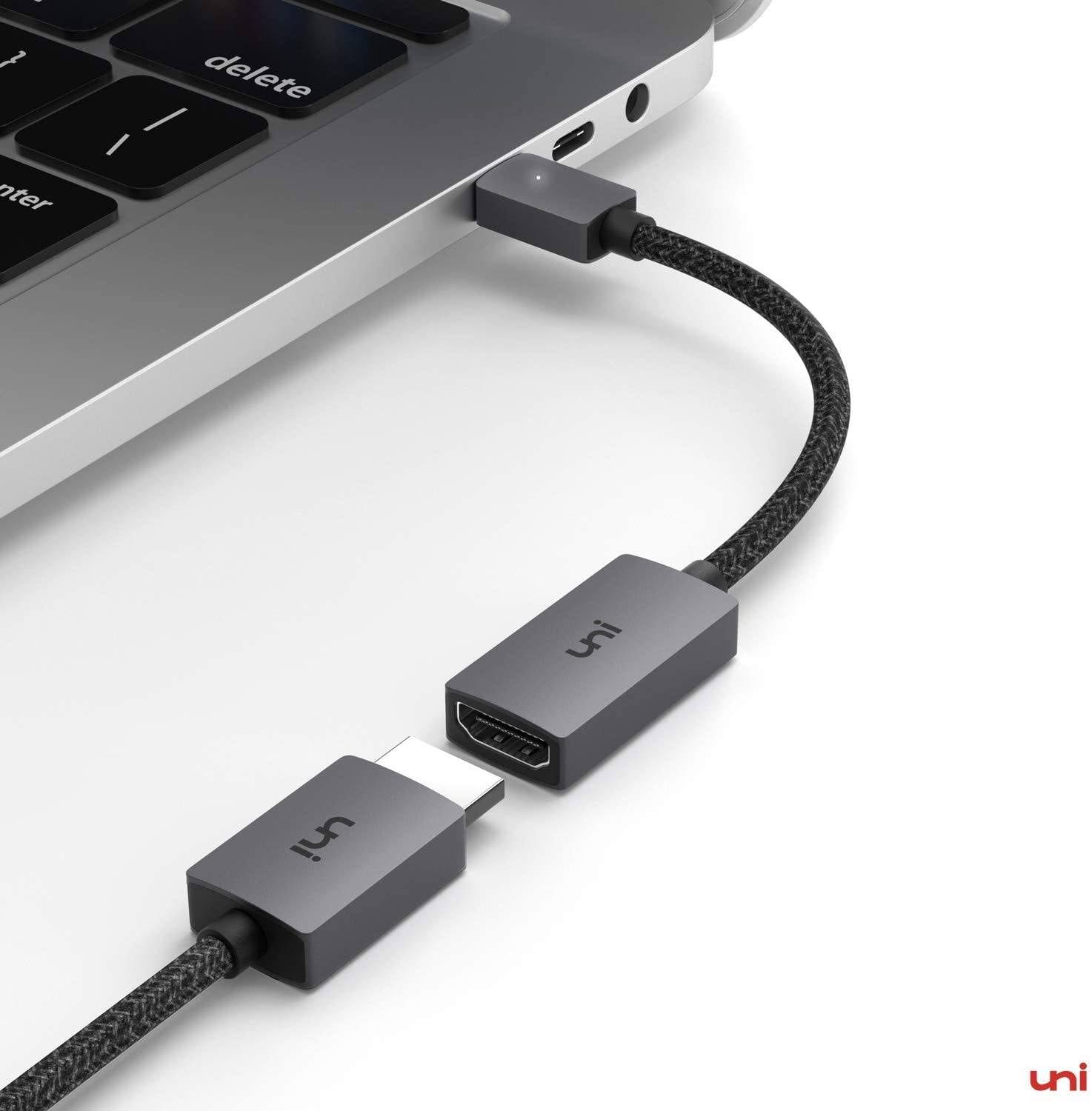 4K USB-C to HDMI Adapter works with MBP 2022 | uni
