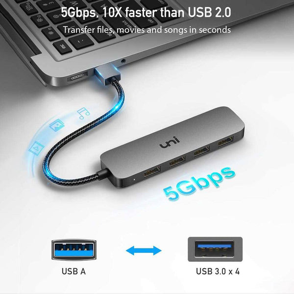 OEM Hub Usb 3.0 Duplica Adaptador 4 Puertos