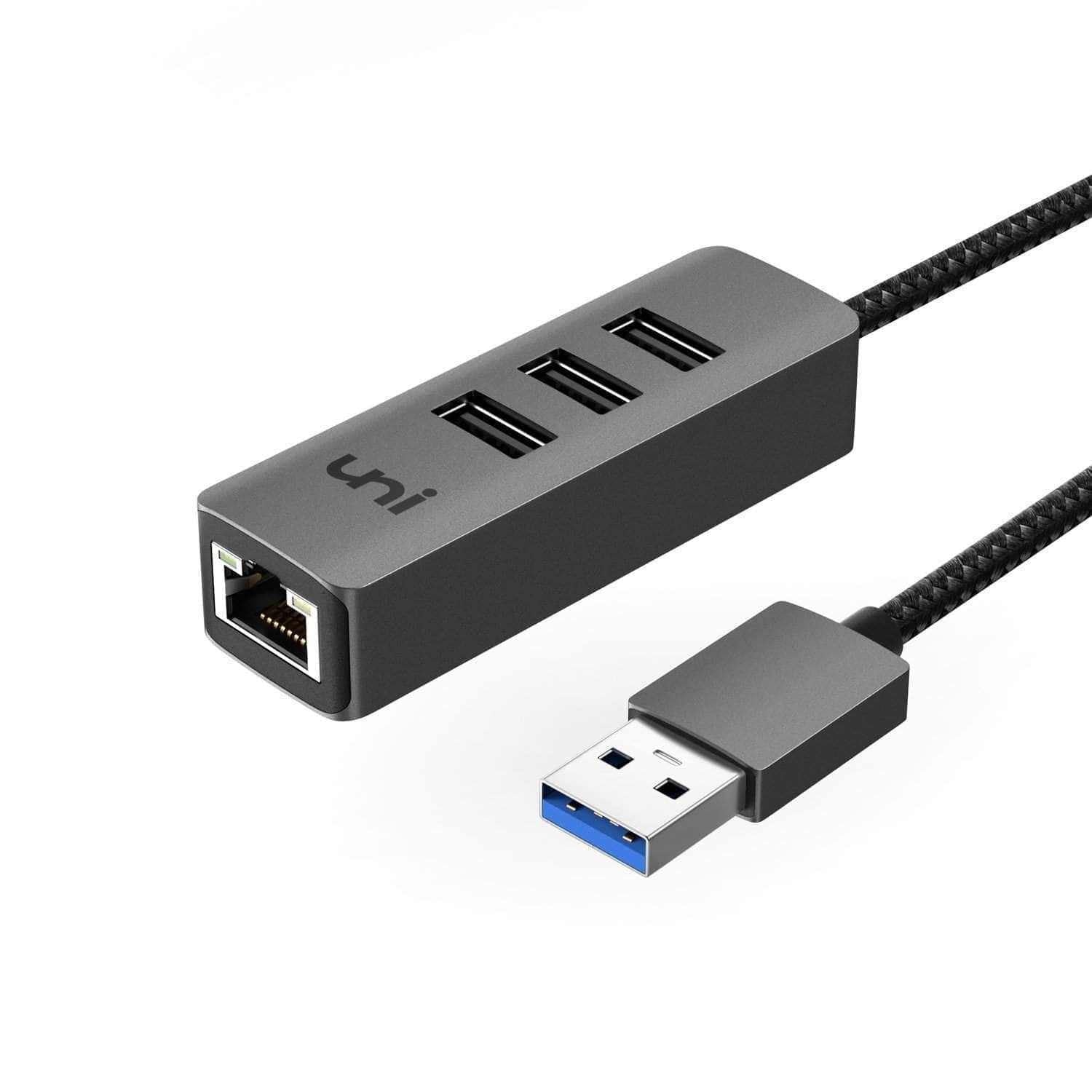 Adaptateur USB 3.0 vers Gigabit Ethernet RJ45 - Khalil Electronics