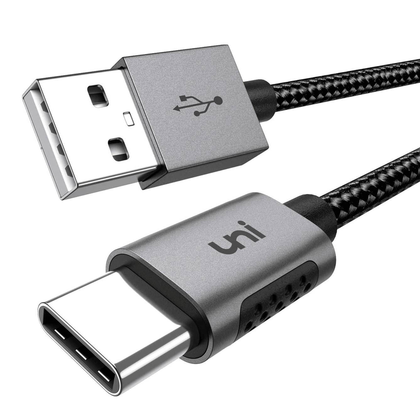 Cable de carga rápida uni® USB C, compatible universal