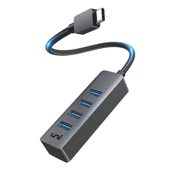 Hub USB C, Aceele Ultra Slim USB 3.0 Adaptateur USB Type C à 4